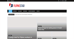 Desktop Screenshot of filipinostarnews.net